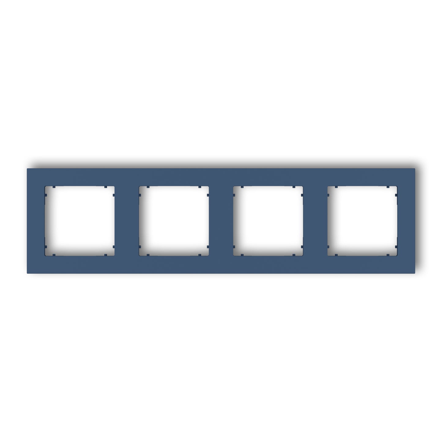 Universeel vierkant afdekraam voor 4 modules, Navy blue
