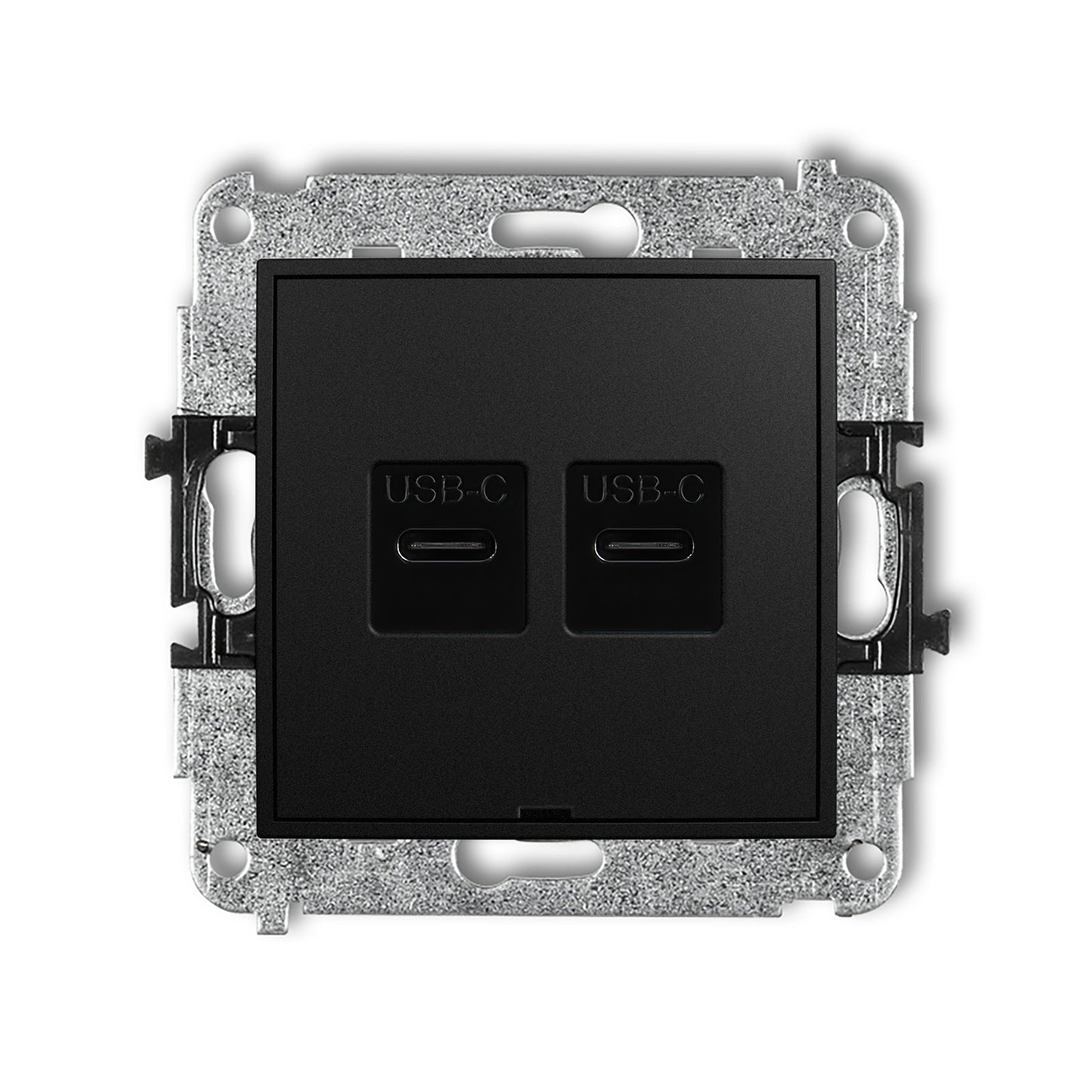 Dubbel oplaad station, 2x USB-C, 30 watt max