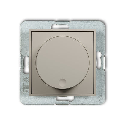 Dimmer met druk/ draai mechanisme voor ledlampen, Gold