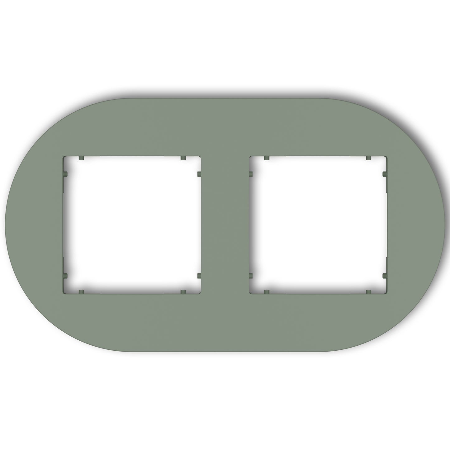 Universeel rond afdekraam voor 2 modules, Sage