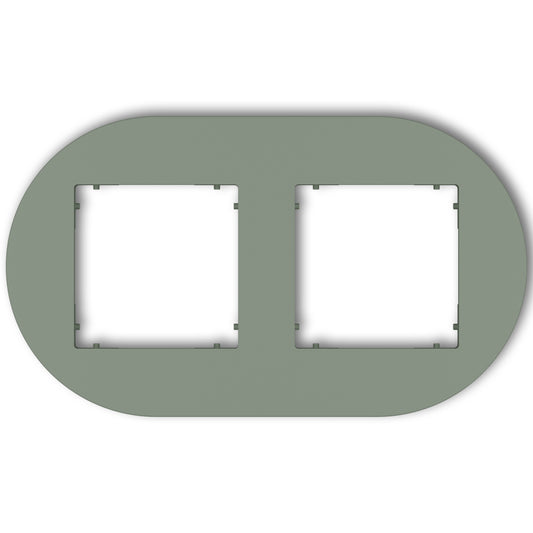 Universeel rond afdekraam voor 2 modules, Sage