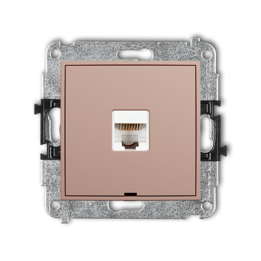 UTP internet aansluiting RJ45, Salmon