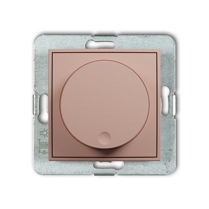 Dimmer met druk/ draai mechanisme voor ledlampen, Gold