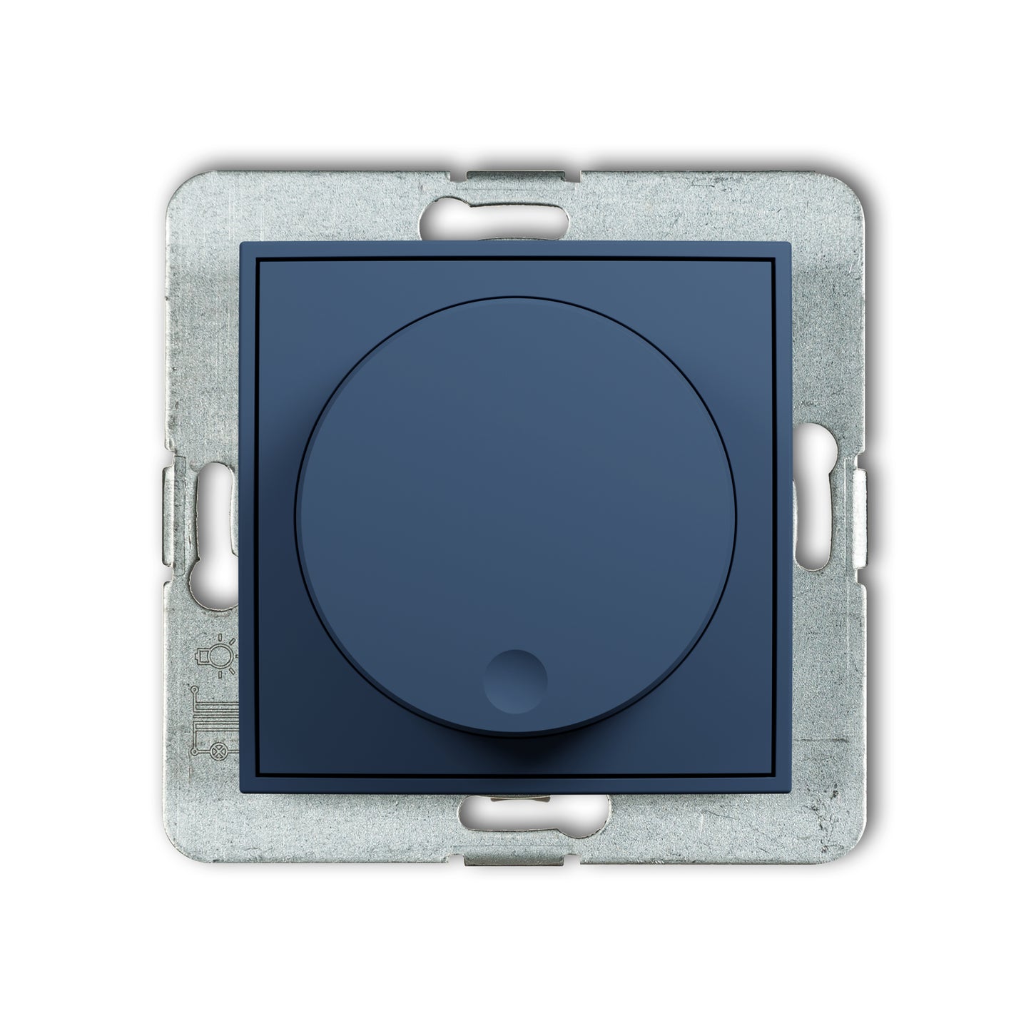 Dimmer met druk/ draai mechanisme voor ledlampen, Gold